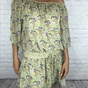 Like-new Victorias Secret floral chiffon Dress